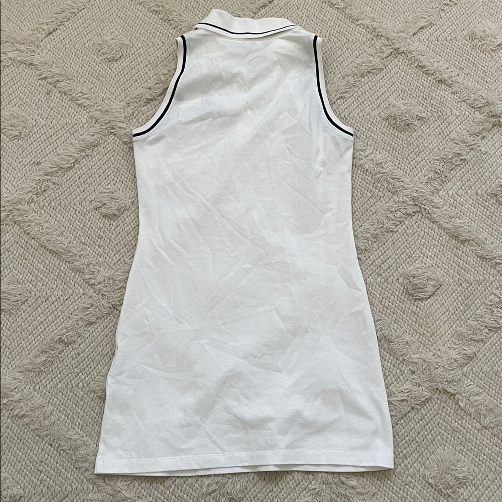 Sporty & Rich Vendome Pique Polo Dress - Picture 5 of 5